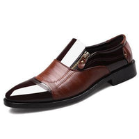 Shoes - Luxury Men's Formal Business PU Leather Shoes