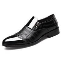 Shoes - Luxury Men's Formal Business PU Leather Shoes