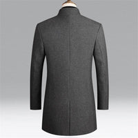 Winter Fashion Men Woolen Jacket Coat