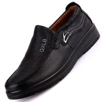 Old Men Shoes - Vintage Mesh Ultralight Men's Non-slip Shoes Moccasins