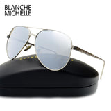 Women High Quality Pilot Polarized UV400 Sunglasses + Original Box