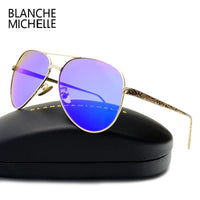 Women High Quality Pilot Polarized UV400 Sunglasses + Original Box