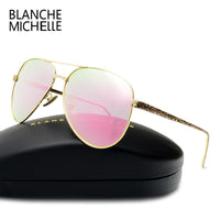 Women High Quality Pilot Polarized UV400 Sunglasses + Original Box