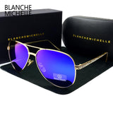 Women High Quality Pilot Polarized UV400 Sunglasses + Original Box