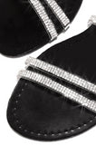 Hot Sale Cross Tied Sandals Women Crystal Summer Beach Sandals