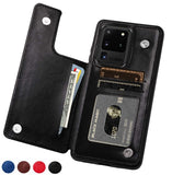 Retro PU Leather Flip Wallet Holder Cover For Samsung Galaxy S20/S20Plus/S20Ultra/S10/9 Note10/9