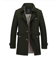 Lazanow Men's High Quality Trench Coat