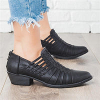 Summer Cute Comfortable Women Leather Booties