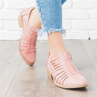 Summer Cute Comfortable Women Leather Booties