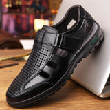 Comfortable Leather Men Shoes Sandals