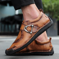 Shoes - New Spring Autumn Men's Leather Casual Shoes