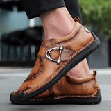 Shoes - New Spring Autumn Men's Leather Casual Shoes
