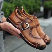 Shoes - New Spring Autumn Men's Leather Casual Shoes