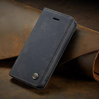 Case&Strap - Luxury Flip Retro Leather Card Holder Flip Cover Case For Samsung Note 10 pro S10 plus S10 lite S10 Note 9 8 S9 S8 Plus