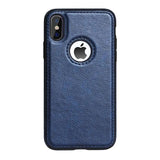 Phone Case - Vintage PU Leather Back Ultra Thin Case Cover for iphone X XS Max XR