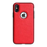 Phone Case - Vintage PU Leather Back Ultra Thin Case Cover for iphone X XS Max XR
