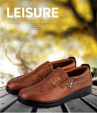 Old Men Shoes - Vintage Mesh Ultralight Men's Non-slip Shoes Moccasins
