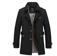Lazanow Men's High Quality Trench Coat