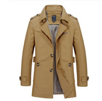 Lazanow Men's High Quality Trench Coat