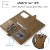 Detachable Magnetic PU Leather Wallet Case for Samsung Galaxy Note Series