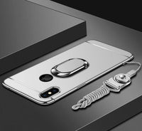 Phone Case - Luxury Ultra Thin 3 IN 1 Plating Magnetic Ring Holder Case For iPhone X/XR/XS/XS Max 8 7 6S 6/Plus