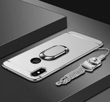 Phone Case - Luxury Ultra Thin 3 IN 1 Plating Magnetic Ring Holder Case For iPhone X/XR/XS/XS Max 8 7 6S 6/Plus