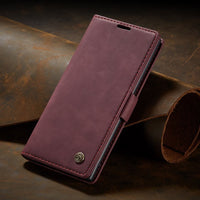 Case&Strap - Luxury Flip Retro Leather Card Holder Flip Cover Case For Samsung Note 10 pro S10 plus S10 lite S10 Note 9 8 S9 S8 Plus