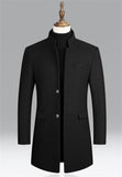 Winter Fashion Men Woolen Jacket Coat