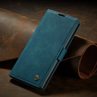 Case&Strap - Luxury Flip Retro Leather Card Holder Flip Cover Case For Samsung Note 10 pro S10 plus S10 lite S10 Note 9 8 S9 S8 Plus