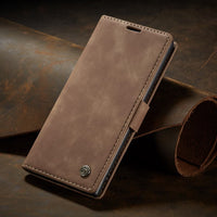 Case&Strap - Luxury Flip Retro Leather Card Holder Flip Cover Case For Samsung Note 10 pro S10 plus S10 lite S10 Note 9 8 S9 S8 Plus