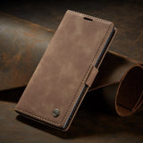 Case&Strap - Luxury Flip Retro Leather Card Holder Flip Cover Case For Samsung Note 10 pro S10 plus S10 lite S10 Note 9 8 S9 S8 Plus