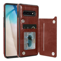 Retro PU Leather Flip Wallet Holder Cover For Samsung Galaxy S20/S20Plus/S20Ultra/S10/9 Note10/9