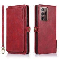 Detachable Magnetic PU Leather Wallet Case for Samsung Galaxy Note Series