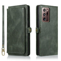 Detachable Magnetic PU Leather Wallet Case for Samsung Galaxy Note Series
