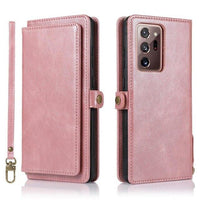 Detachable Magnetic PU Leather Wallet Case for Samsung Galaxy Note Series
