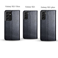 Luxury Leather Case For Samsung Galaxy S21 Ultra PU Leather Case for Galaxy S21 Plus with inside TPU cover Material No Magnet