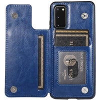 Retro PU Leather Flip Wallet Holder Cover For Samsung Galaxy S20/S20Plus/S20Ultra/S10/9 Note10/9