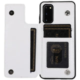 Retro PU Leather Flip Wallet Holder Cover For Samsung Galaxy S20/S20Plus/S20Ultra/S10/9 Note10/9
