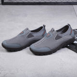 Old Men Shoes - Ultralight Soft Men Mesh Walking Shoes Non-slip Shoes