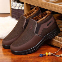 Comfortable Plush Fur Men Ankle Boots