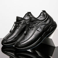 Men Shoes - New Casual Leather Waterproof Snow Boots