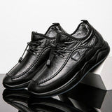 Men Shoes - New Casual Leather Waterproof Snow Boots