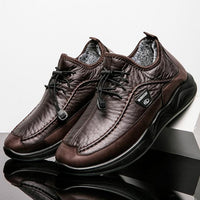 Men Shoes - New Casual Leather Waterproof Snow Boots