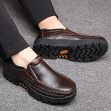 Handmade Men's Leather Loafers Moccasins