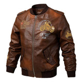 Men's Clothing - Autumn Winter Men's Leather Outwear Jackets