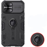 Impact Resistant Armor Cover Slide Camera Case for iPhone 12 Series