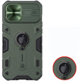 Impact Resistant Armor Cover Slide Camera Case for iPhone 12 Series