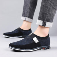 Big Size Men Casual Breathable Slip on Driving Shoes