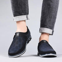 Big Size Men Casual Breathable Slip on Driving Shoes