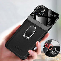 Shockproof PU Leather Tempered Glass With Stand Case for iPhone 12/12 Pro/12 Pro max/12 Mini/11